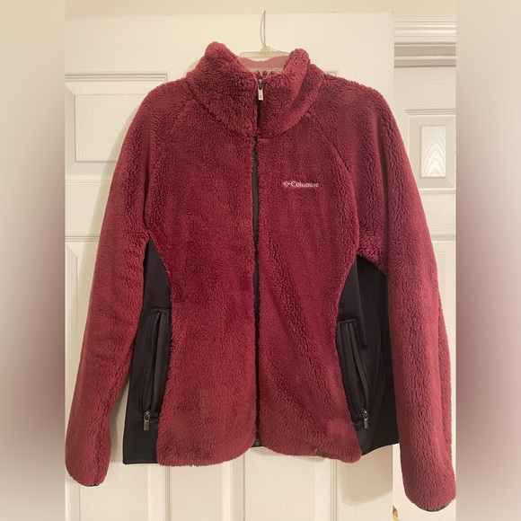 Columbia Women’s Sherpa Fleece Zip Jacket - Picture 1 of 6